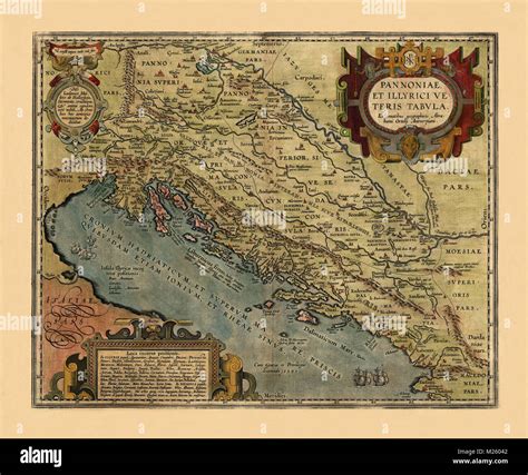 Adriatic sea map hi-res stock photography and images - Alamy