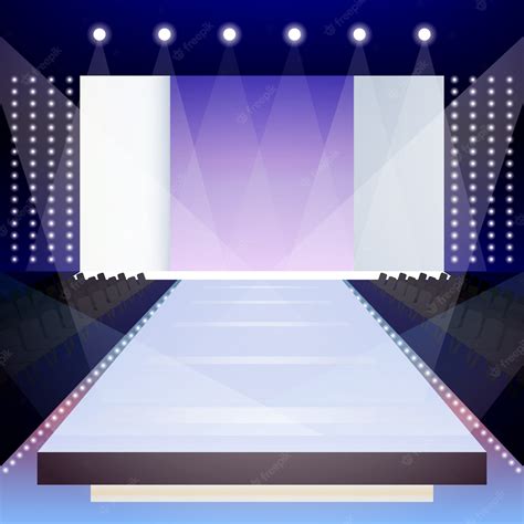 Fashion Show Stage Background