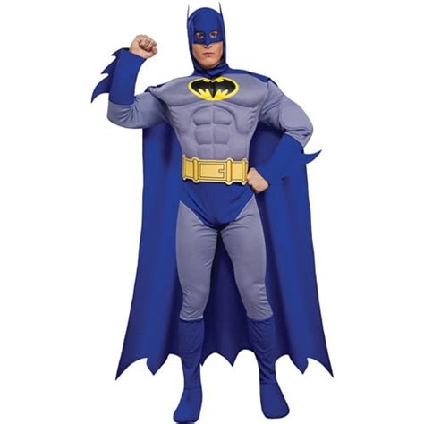 Batman: The Brave and the Bold Deluxe Muscle Chest Adult Halloween ...