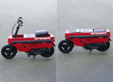 Honda Motocompo Could be Making a Return as Motocompacto, a Compact Electric Scooter - TechEBlog