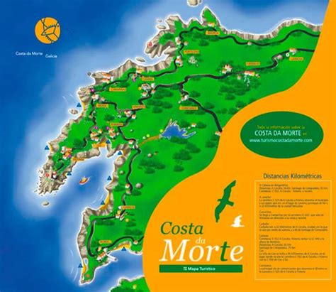 Costa Da Morte Mapa Turistico | Mapa