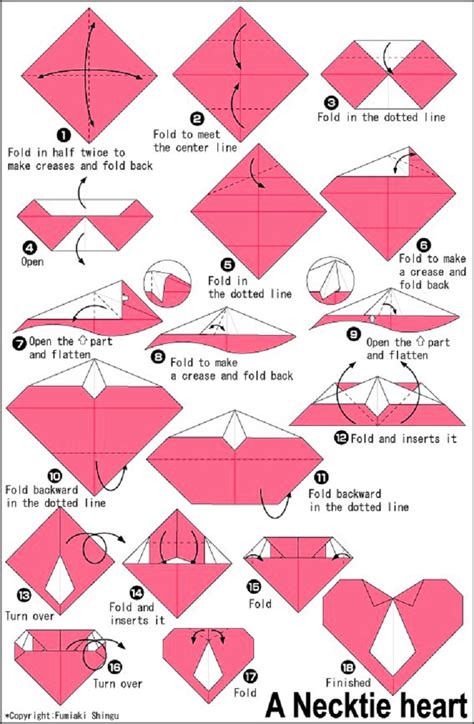 Step By Step Diy Origami Heart Box