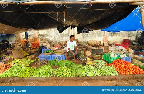 Farmers market in India editorial photo. Image of shop - 19902206