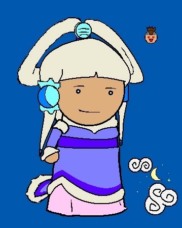 Look! I made Yue! - Avatar: The Last Airbender Fan Art (13228648) - Fanpop