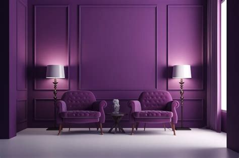 Premium AI Image | White minimalist living room interior with sofa on a ...