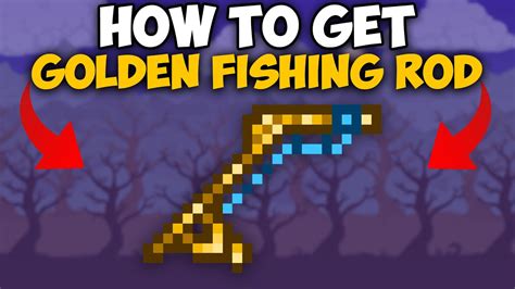 Terraria How To Get Golden Fishing Rod | Terraria Golden Fishing Rod 1 ...