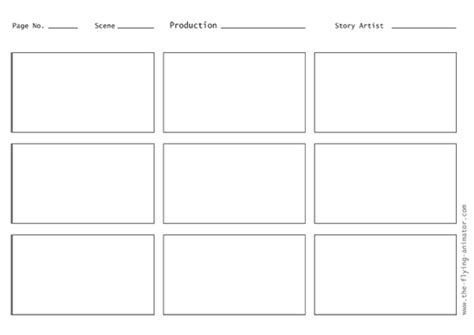 Storyboard Template