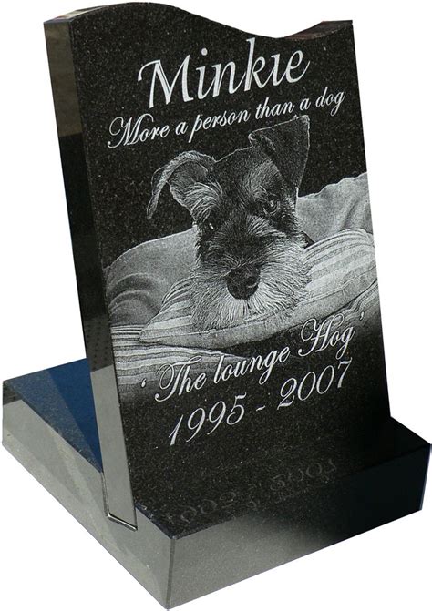 Granite Laser Etched Pet Headstone. Order Online - Ship World Wide ...