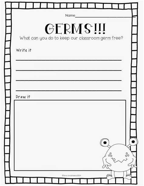 Teaching Kids About Germs | Sara J Creations