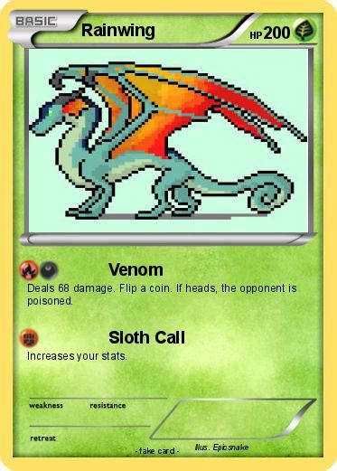 Pokémon Rainwing 6 6 - Venom - My Pokemon Card