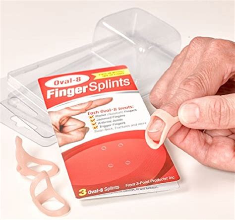 3 Point Products Oval-8 Finger Splint Graduated Set - Sizes 2, 3, 4 - Walmart.com