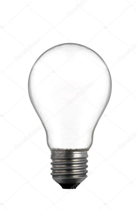 Empty Light Bulb on white — Stock Photo © ozaiachinn #10120309