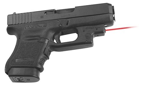 Crimson Trace LG436 Laserguard Red Laser fits Glock 26/36 Trigger Guard Black