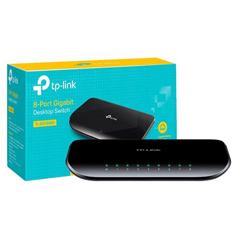 TP-Link 8-Port Gigabit Desktop Switch – JTM