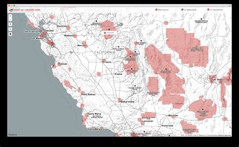 Faa No Fly Zone Map