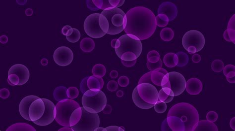 Purple Bubbles Wallpaper