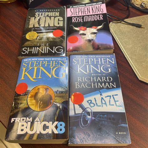 Lot Of 4 Stephen King Mass Market Paperbacks 9780307743657 | eBay