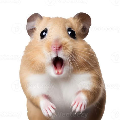 Surprised hamster with Huge Eyes 27395226 PNG