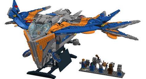 Custom GOTG Milano MOC Made With LEGO Bricks | eduaspirant.com