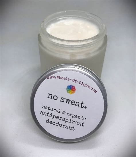 No Sweat natural & organic antiperspirant deodorant