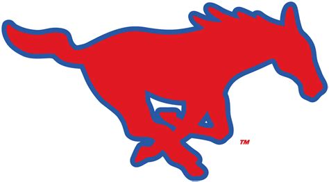 Southern Methodist Mustangs Primary Logo | Mustang, ? logo, College logo