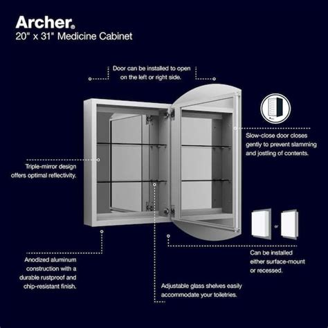 How To Install Kohler Archer Medicine Cabinet | www.cintronbeveragegroup.com