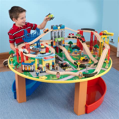 Kids City Explorer's Train Set - Kid Kraft | Cuckooland