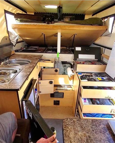 FWC Interior in 2020 | Pop up truck campers, Truck camper, Popup camper