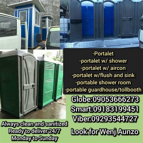 PORTALET , PORTABLE TOILET , PORTABLE SHOWER ROOMS AND PORTABLE GUARDHOUSE, Commercial ...