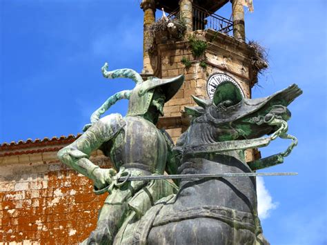 Equestrian statue of Francisco Pizarro in Trujillo Spain