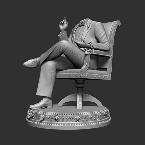 ArtStation - Don Corleone Statue