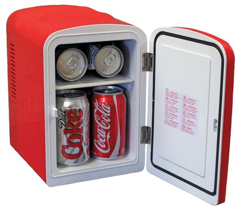 Refrigerator 6 Can Coca Cola Mini Polar Bear Fridge Portable 110 or 12 ...