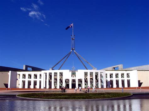 Download Australia Man Made Canberra Parlament House HD Wallpaper