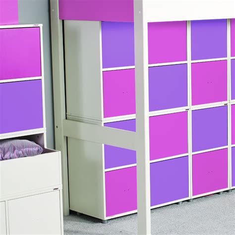 Uno S Storage Bundle E2 - incl. 2 x Cube Units + 2 x Pink Doors + 2 x Purple Doors