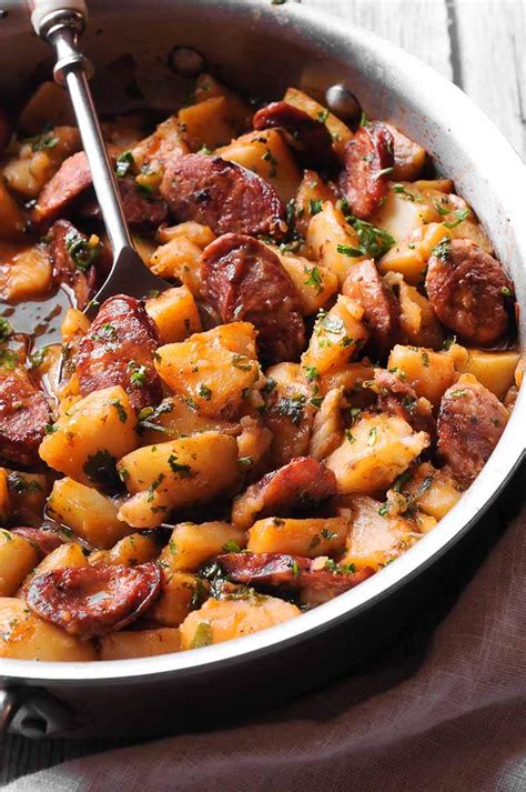 Goulash with Smoked Sausage and Potatoes