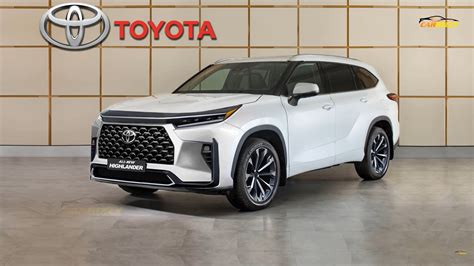 2024 Toyota Highlander Redesign Depicts All the Colorful yet Digital ...