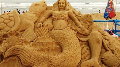 International Sand Art Festival 2016 at Odisha India - Part 1 - Save ...