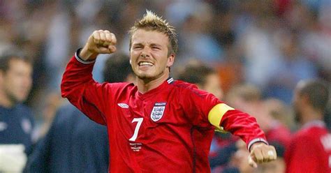 A tribute to David Beckham, England's man for the big occasions