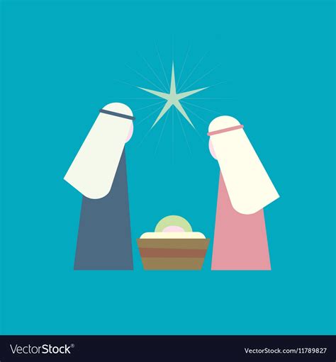 Star of bethlehem nativity Royalty Free Vector Image