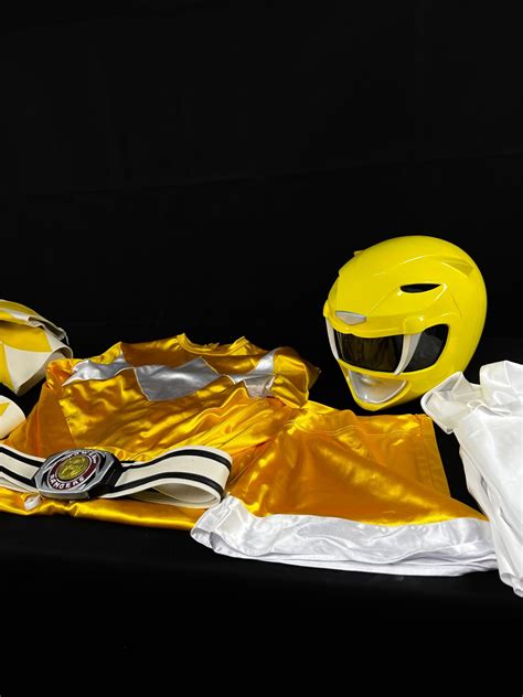 Tiger Ranger – Zyuranger yellow – MMPR Yellow Cosplay Costume ...