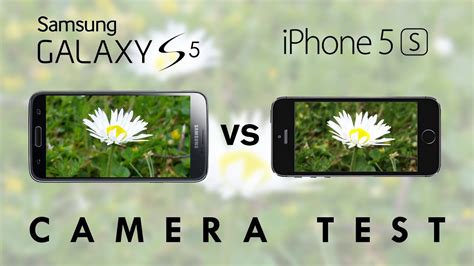 Samsung Galaxy S5 vs iPhone 5s - Camera Test Comparison - YouTube