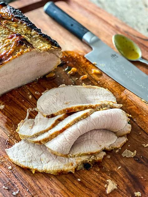 Sous Vide Pork Loin Recipe With Mustard Sauce (+ VIDEO) - Sip Bite Go