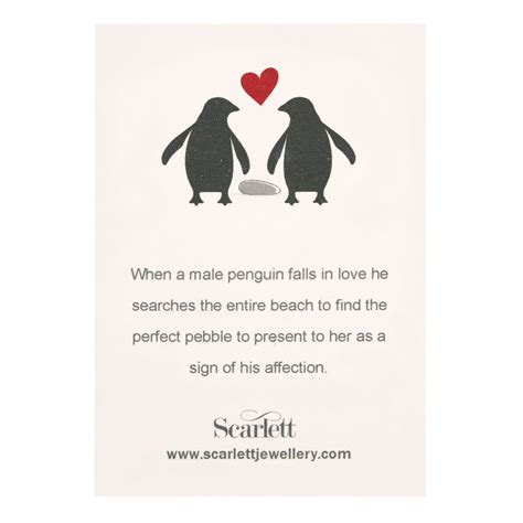 Penguin & Pebble Love Token Personalised Silver Necklace - Scarlett ...