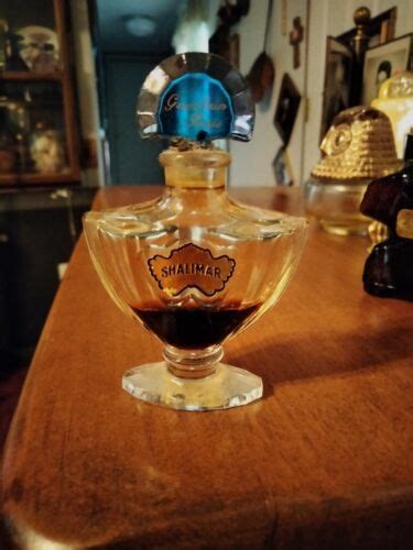 vintage shalimar perfume bottle. Empty | #4618784044