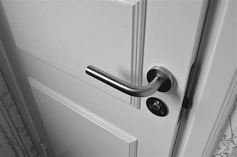 steel door, handle, dark, door, door handle, light, entrance, safety, CC0, public domain ...