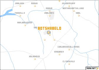 Botshabelo (South Africa) map - nona.net