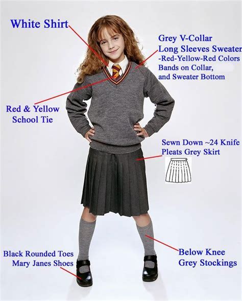 Image result for hogwarts school uniforms | Harry potter costume, Hermione costume, Harry potter ...