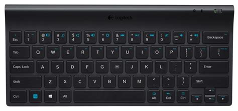 Function of special keys on the Logitech Tablet Keyboard