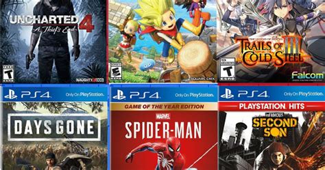 Sony Makes Massive Cuts To First-Party PS4 Games In Huge Amazon Sale