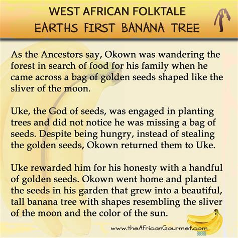 African Folktale Story of the First Banana Tree on Earth | Chic African Culture